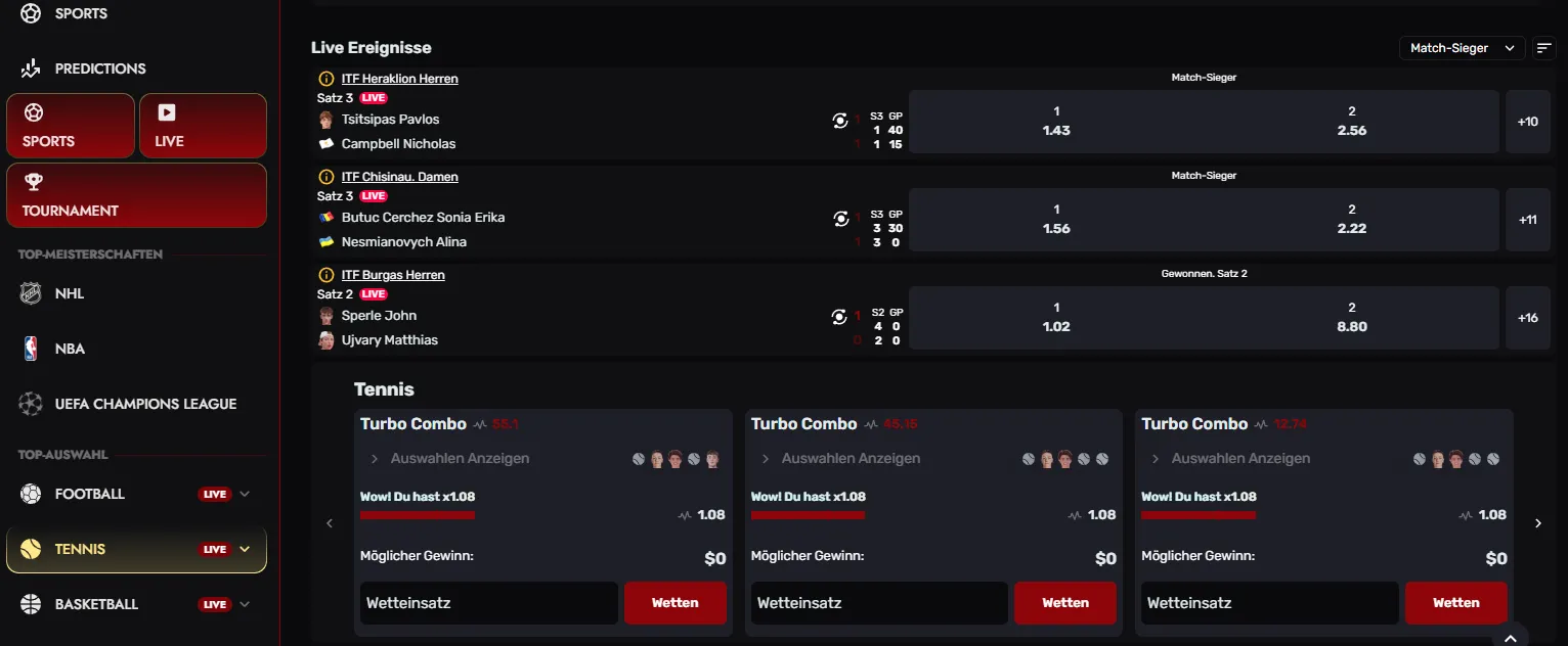 Nana Casino – Sportwetten